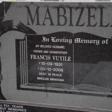 MABIZELA Francis Vuyile 1931-2006