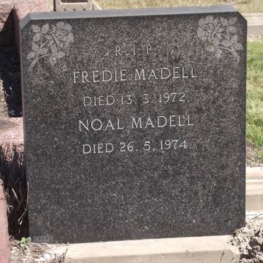 MADELL Fredie -1972 :: MADELL Noal -1974
