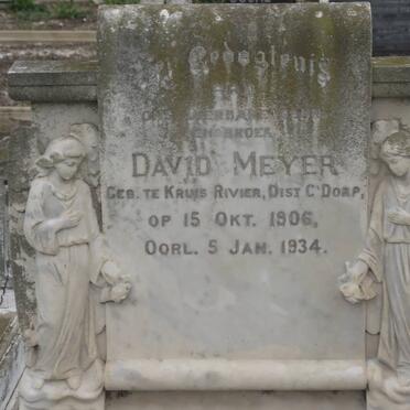MEYER David 1906-1934