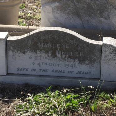 MULLER Marlene Valerie 1940-1941