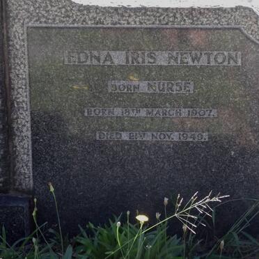 NEWTON Edna Iris nee NURSE 1907-1949