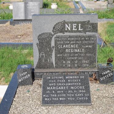 NEL Clarence Reginald 1942-1979 :: MOORE Margaret 1914-1986