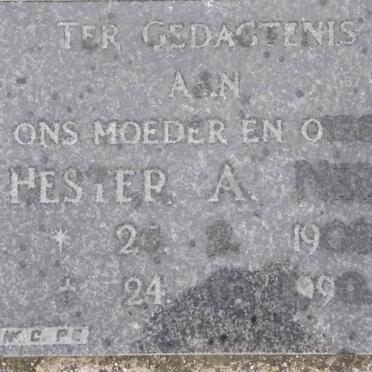 NELL Hester A. 1908-1990