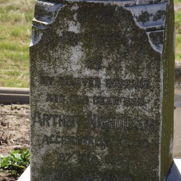 NICHOLSON Arthur -1949