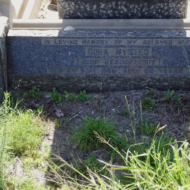 NYSTED Dora nee BEZUIDENHOUT -1958