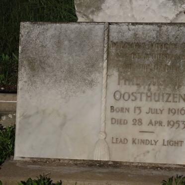 OOSTHUIZEN Philipus J. 1916-1953