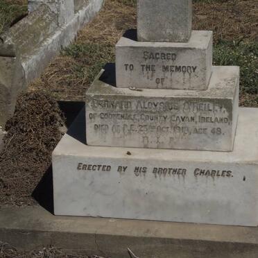 O'REILLY Bernard Aloysius -1918