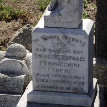 PENNACCHINI Theodore Raphael 1924-1928