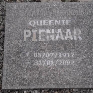 PIENAAR Queenie 1917-2002
