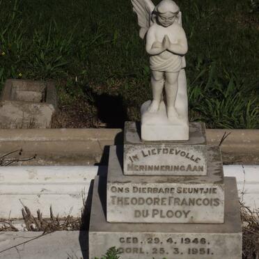 PLOOY Theodore Francois, du 1946-1951