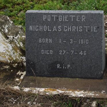 POTGIETER Nicholas Christie 1910-1946