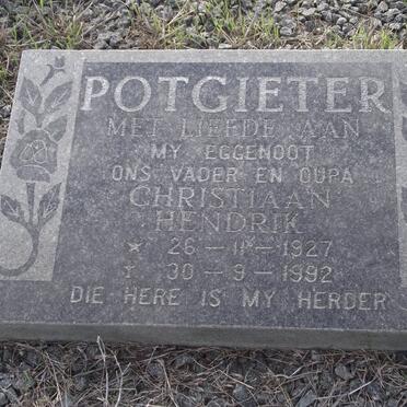 POTGIETER Christiaan Hendrik 1927-1992