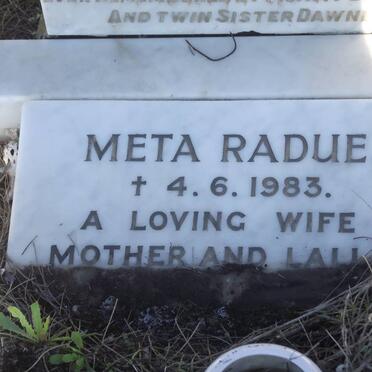 RADUE Meta -1983 :: RADUE Larry 1946-1949