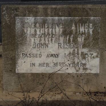 RISELY Jacqueline Aimee -1957