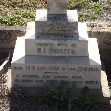 ROBERTS Jessie Ruby -1909