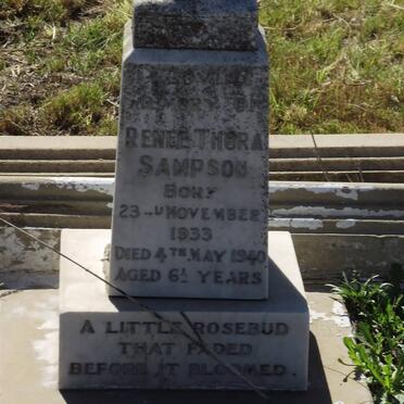 SAMPSON Renee Thora 1933-1940