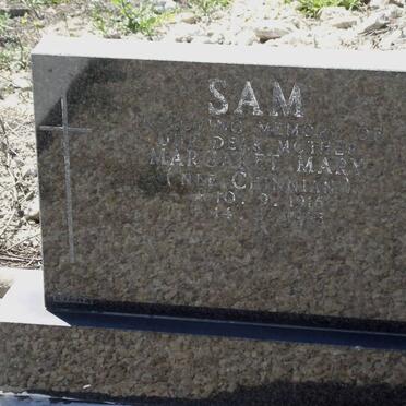 SAM Margaret Mary nee CHINNIAN 1916-1973