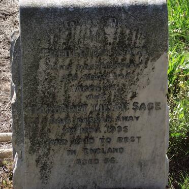 SAGE Frederick -1934 &amp; Margaret Lilian -1935