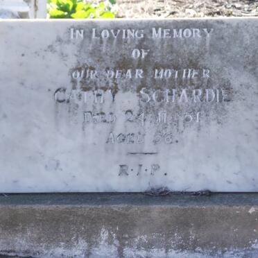 SCHARDIE Cathy -1951