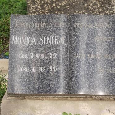 SENEKAL Monica 1928-1947