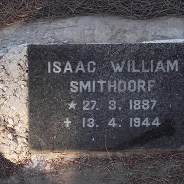 SMITHDORF Isaac William 1887-1944