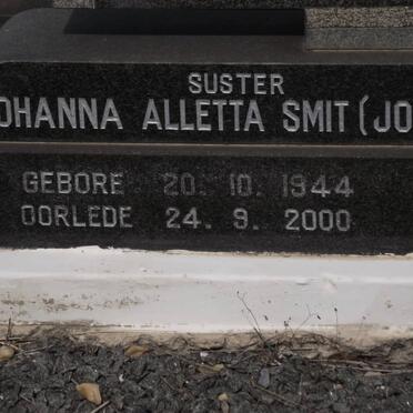 SMIT Johanna Alletta 1944-2000