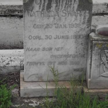 SWARTS Mathilda 1931-1960