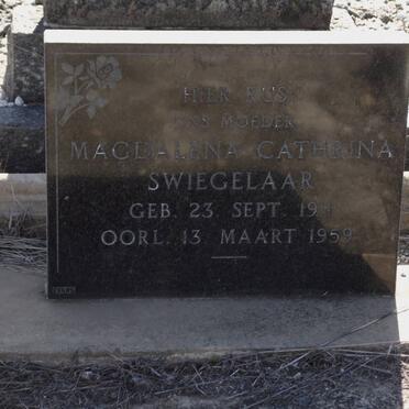 SWIEGELAAR Magdalena Cathrina 1911-1959