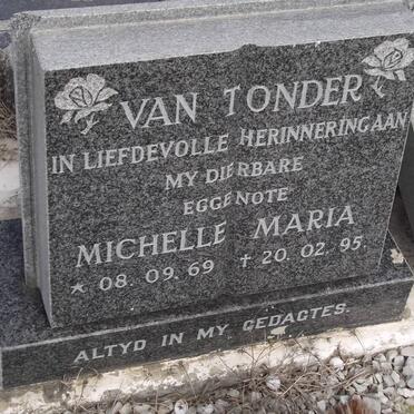 TONDER Michelle Maria, van 1969-1995