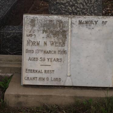WEBB Norman -1956