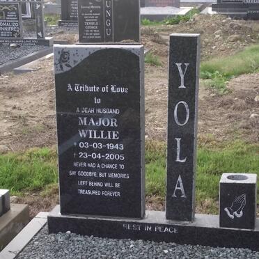 YOLA Major Willie 1943-2005