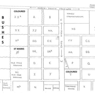 5. North End Cemetery Layout