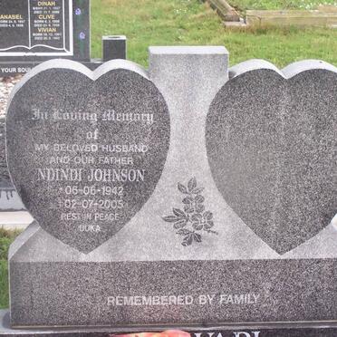 ? Ndindi Johnson 1942-2005