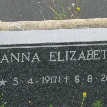 ? Anna Elizabeth 1917-2002