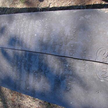 LACEY John Cheffins -1866