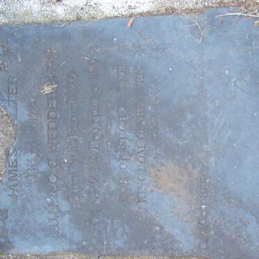 WEDDERBURN James  Walter 1870-1872