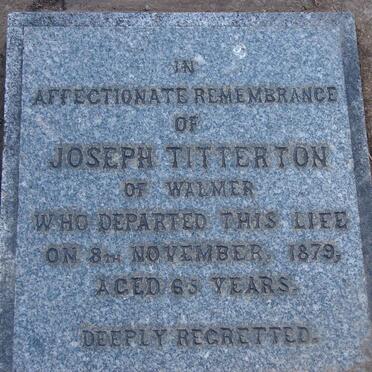 TITTERTON Joseph  -1879