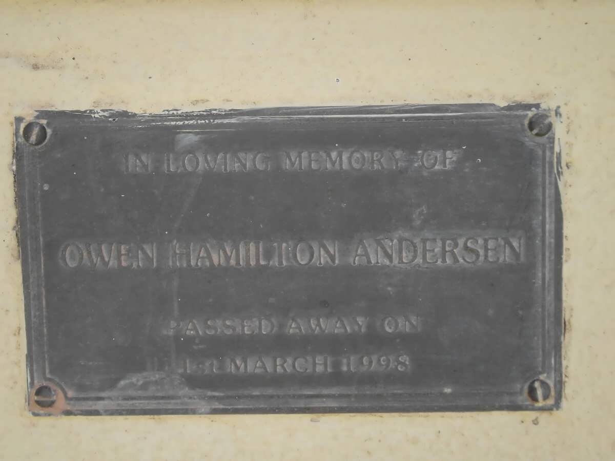 ANDERSEN Owen Hamilton -1998