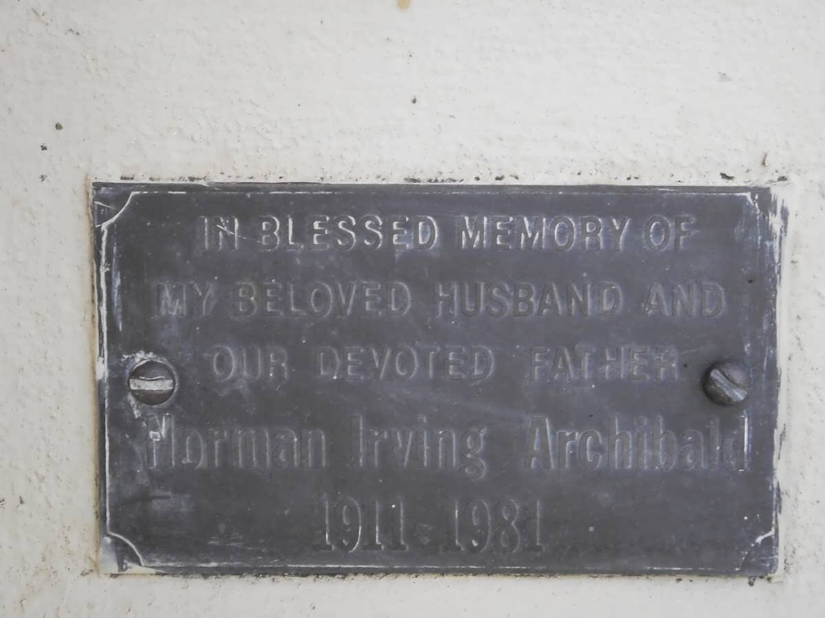 ARCHIBALD Norman Irving 1911-1981