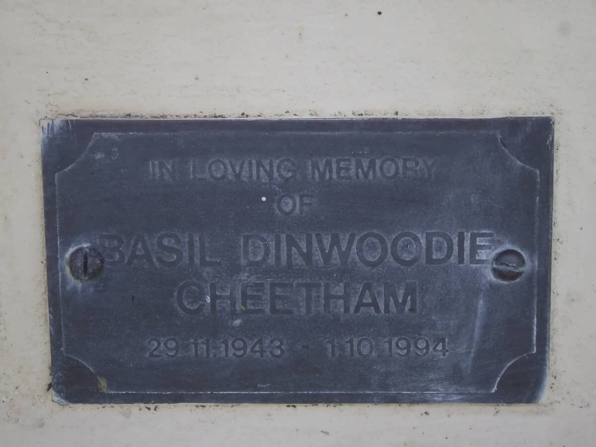 CHEETHAM Basil Dinwoodie 1943-1994