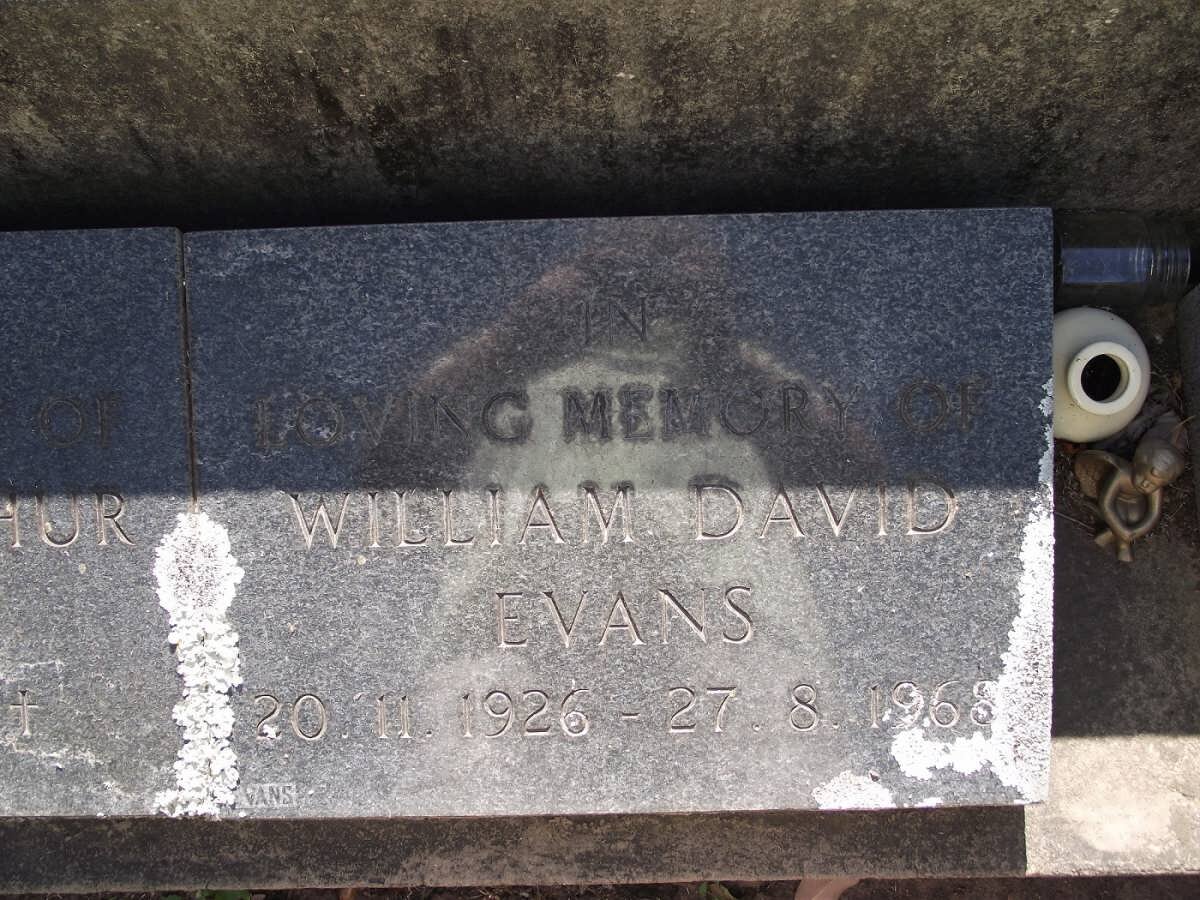 EVANS William David 1926-1968