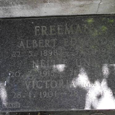 FREEMAN Albert Edward 1898-197? :: FREEMAN Nellie Una 1915-1995 :: FREEMAN Victoria May 1901-1984