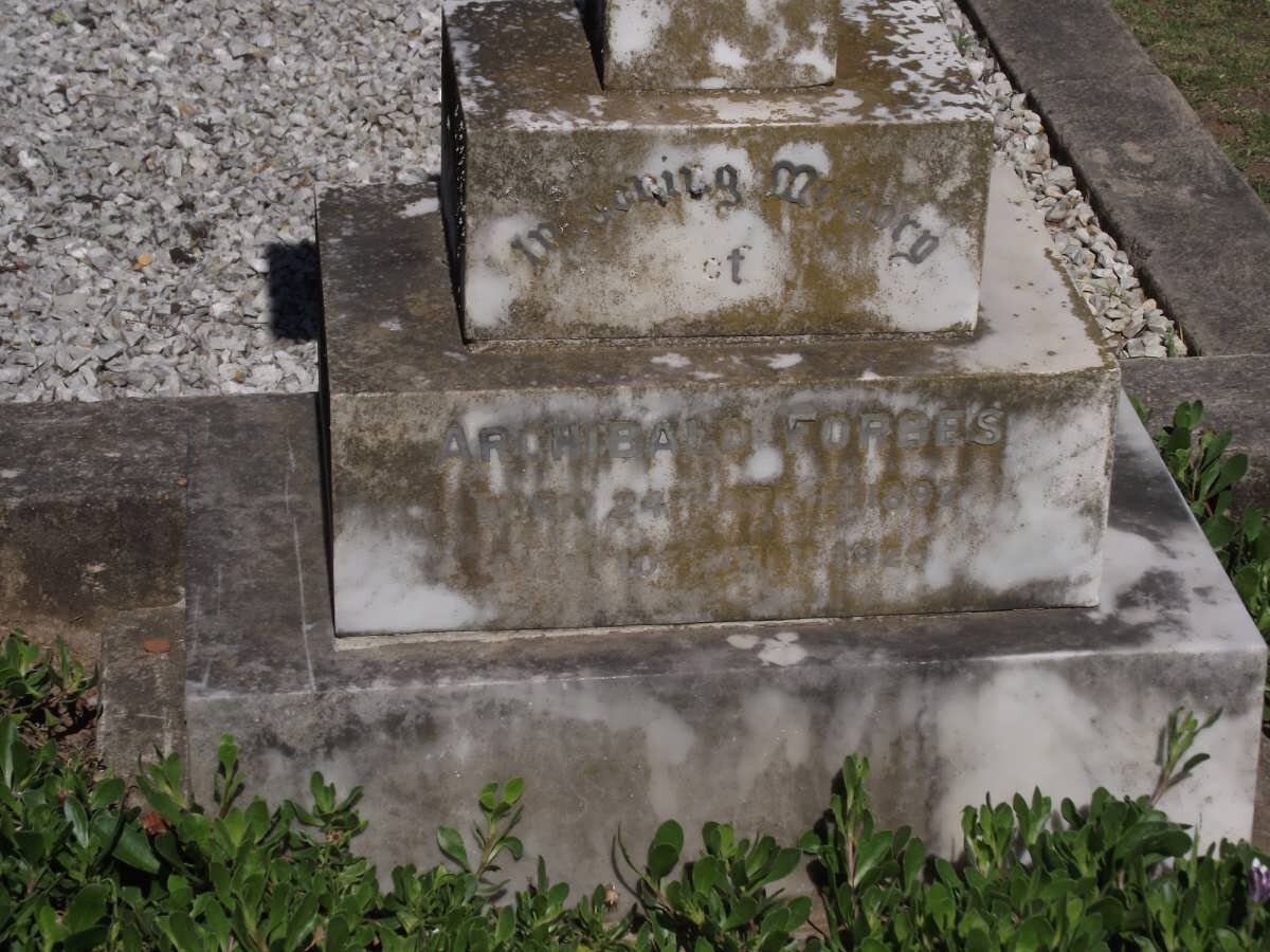 FORBES Archibald 1897-1925