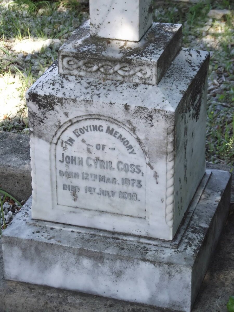 GOSS John Cyril 1873-1918