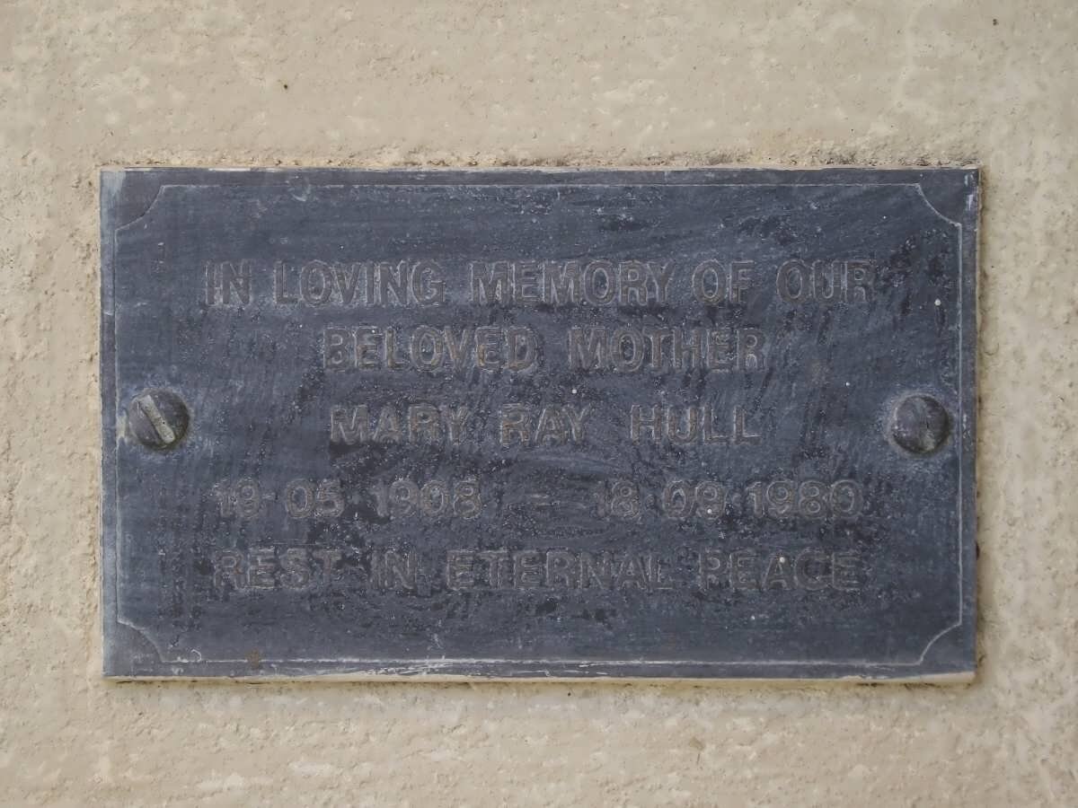 HULL Mary Ray 1908-1980