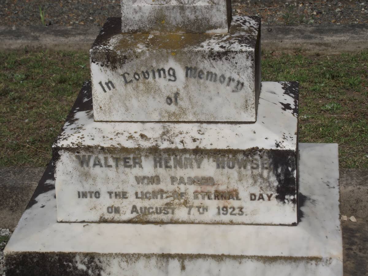 HOWSE Walter Henry -1923