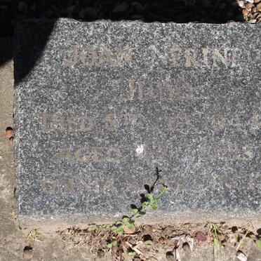 JUDD Joan Nerine -1944