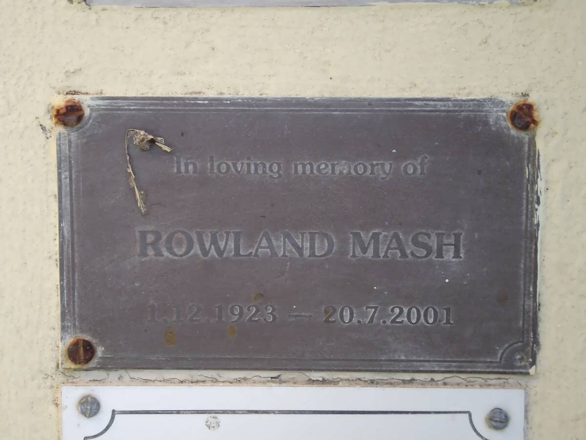 MASH Rowland 1923-2001
