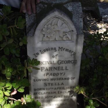 PARNELL Percival George 1887-1928