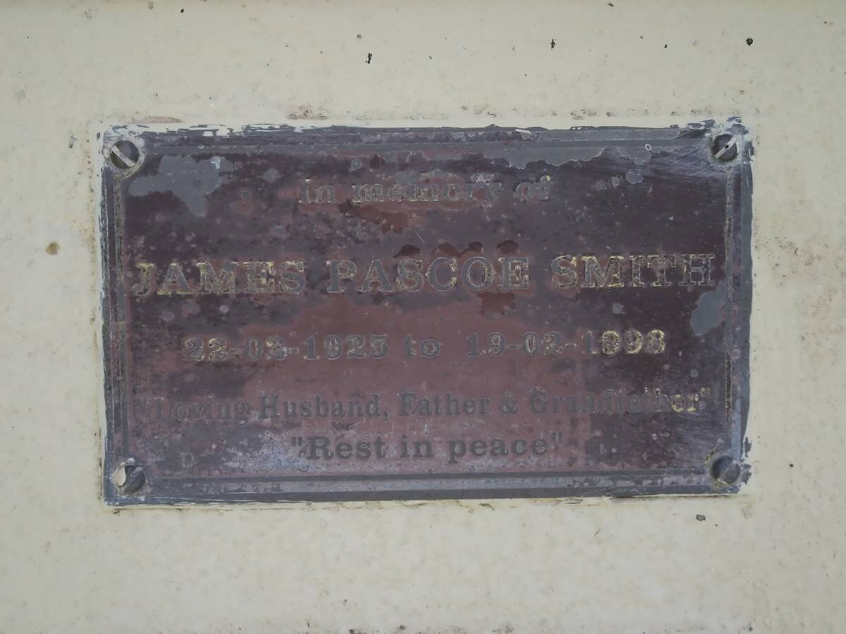 SMITH James Pascoe 1925-1998